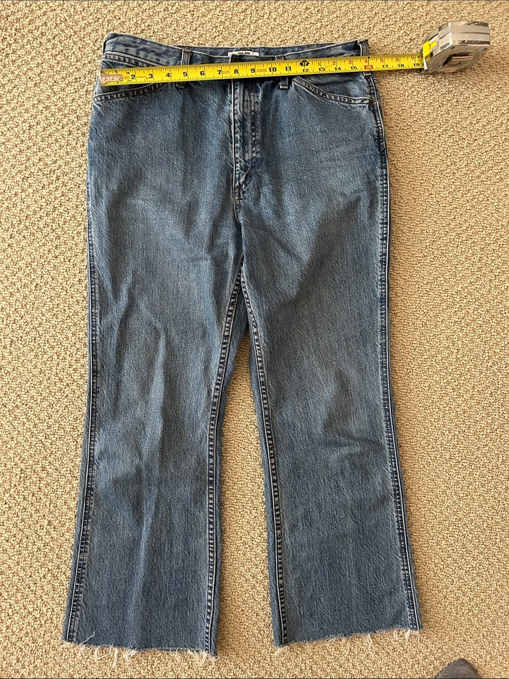 Uniqlo Women's Blue Denim Jeans - Classic Straight Fit